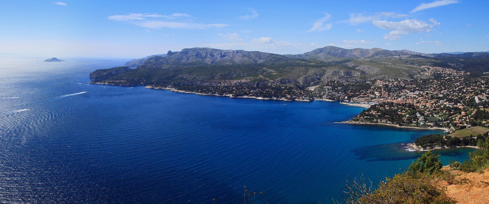 La route des Crêtes et Cap Canaille entre Cassis et la Ciotat.