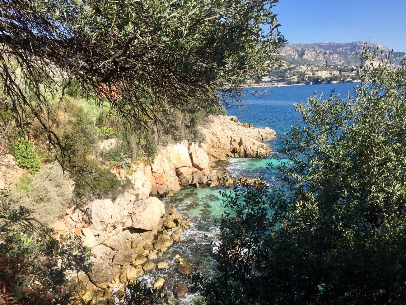 Le sentier du littoral de Nice à Villefranche