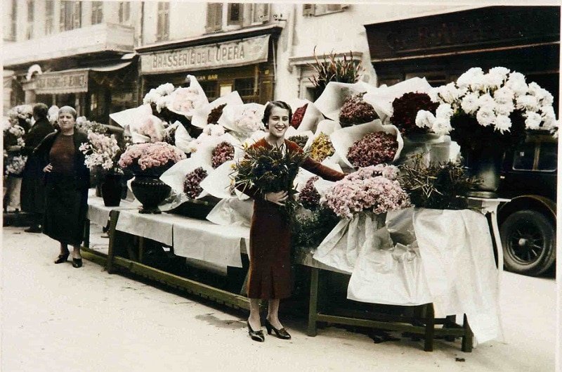 Flower Market of the Cours Saleya in Nice