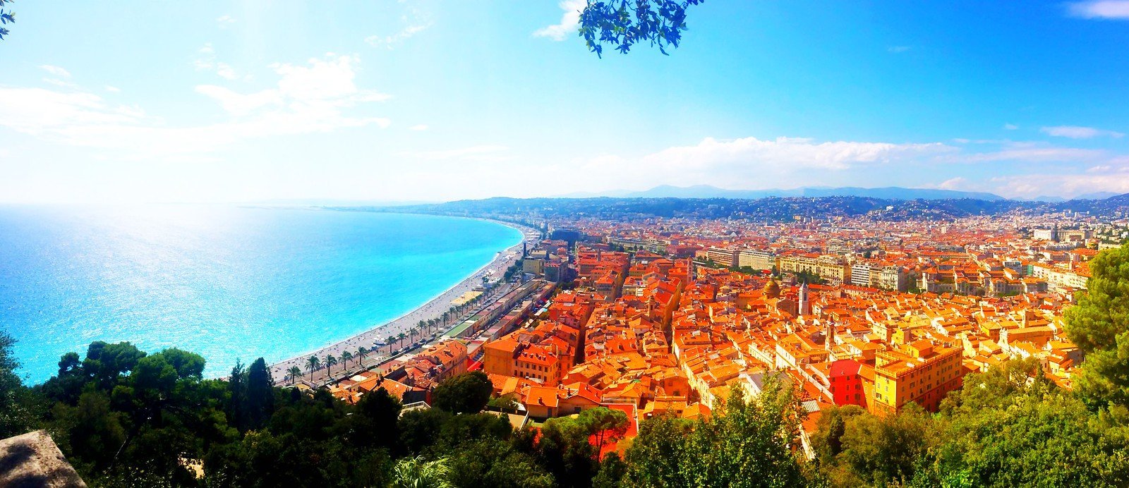 vue panoramique promenade des anglais