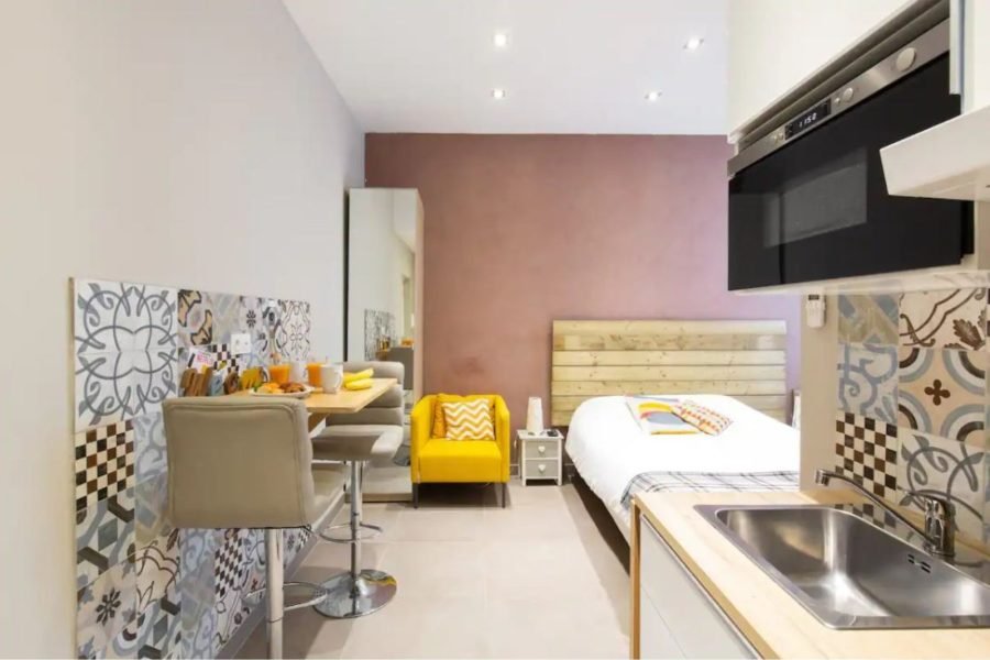 Studio Apartment for Rent in Cannes France with AC